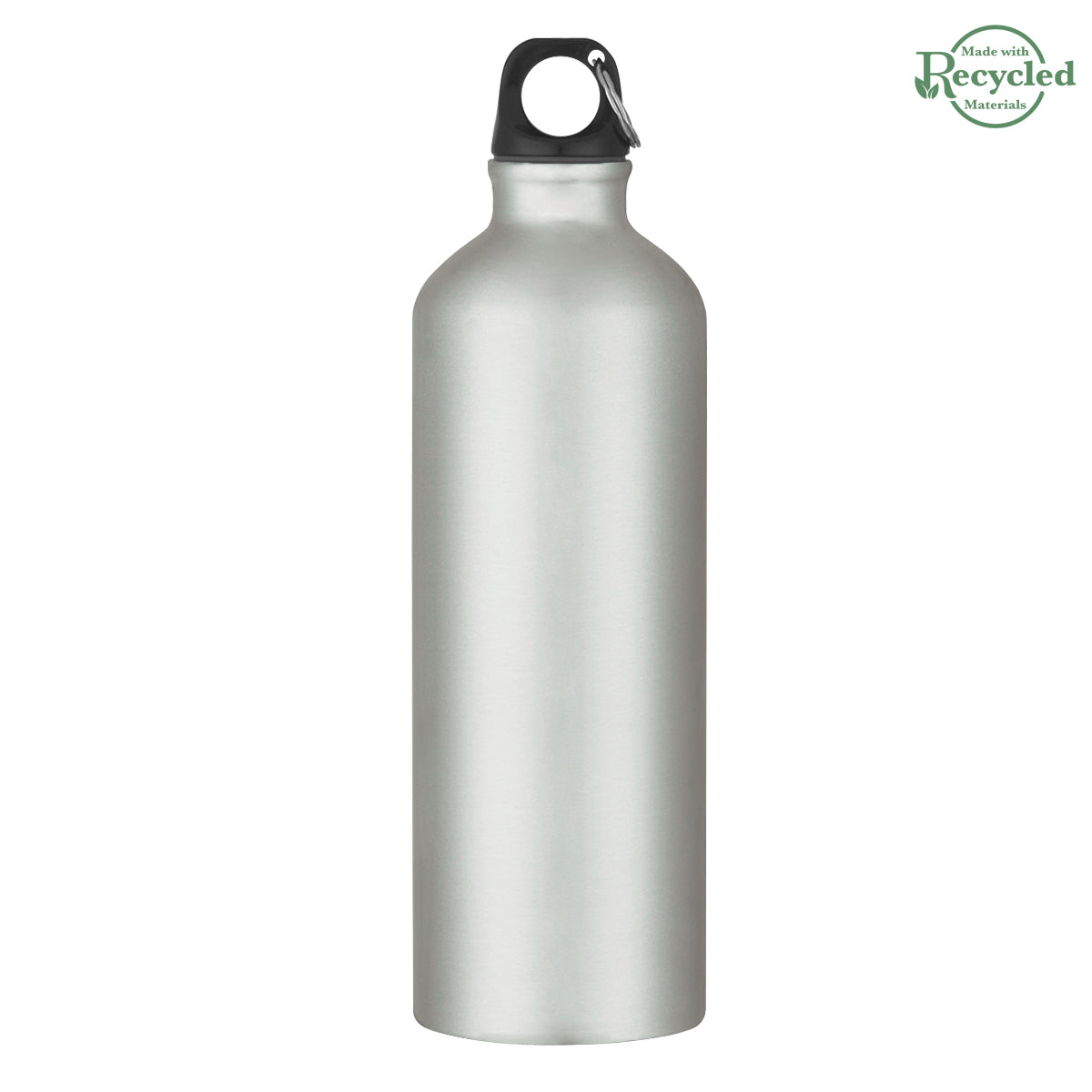 25 Oz. Aluminum Tundra  Bike Bottle - Silver