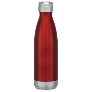 16 Oz. Swig Stainless Steel Bottle - Recycled Red