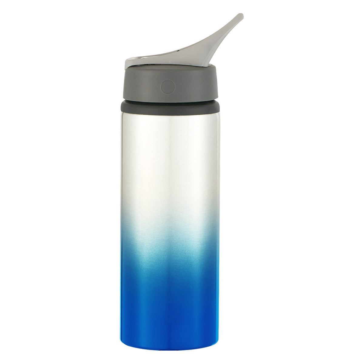 25 Oz. Aluminum Ozona Tumbler - Silver With Blue