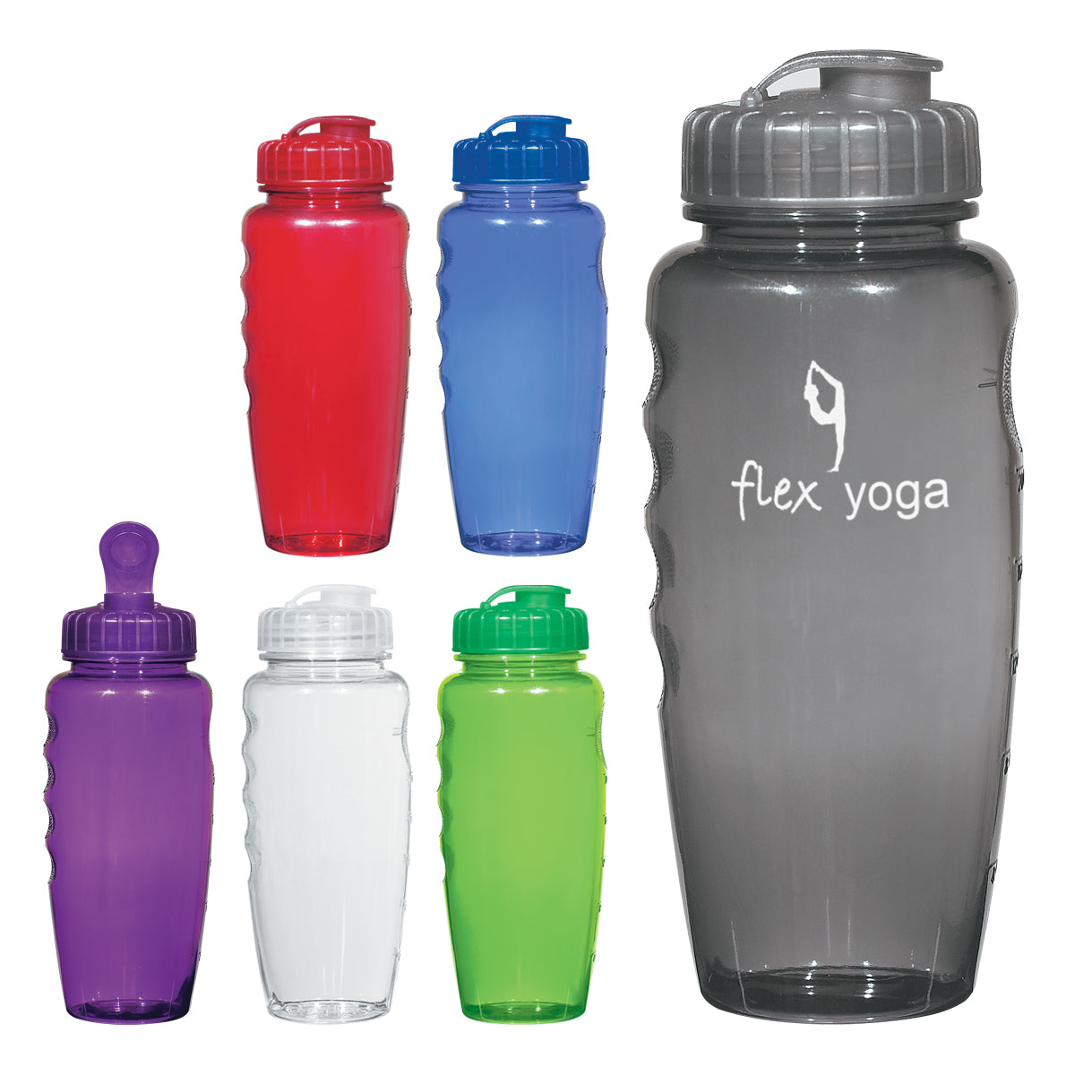 30 Oz. Poly-Clear™ Gripper Bottle