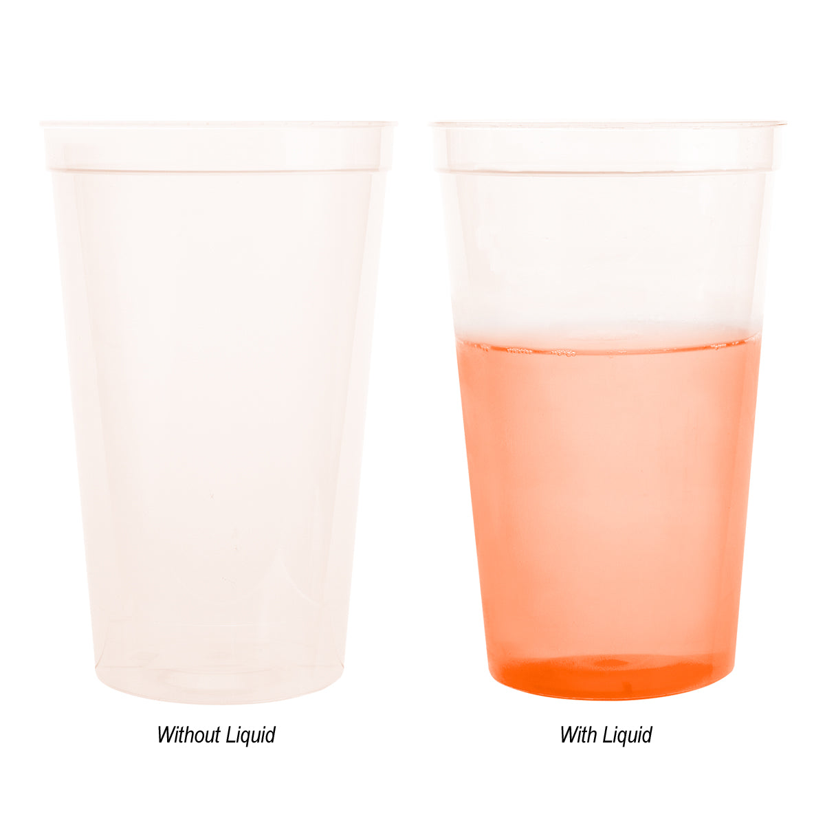 22 Oz. Mood Stadium Cup - Frost Orange