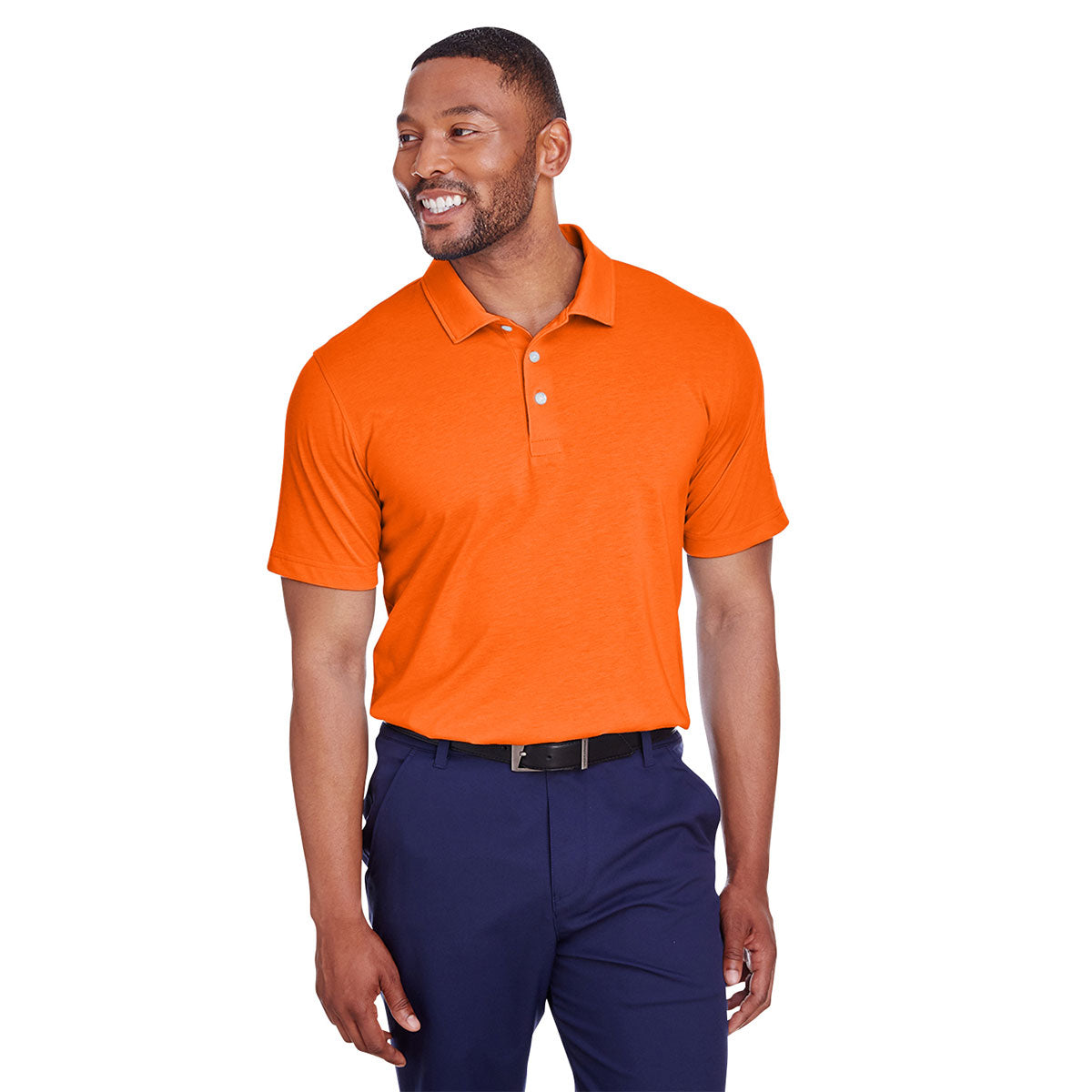 Men's Fusion PUMA Polo - Vibrant Orange