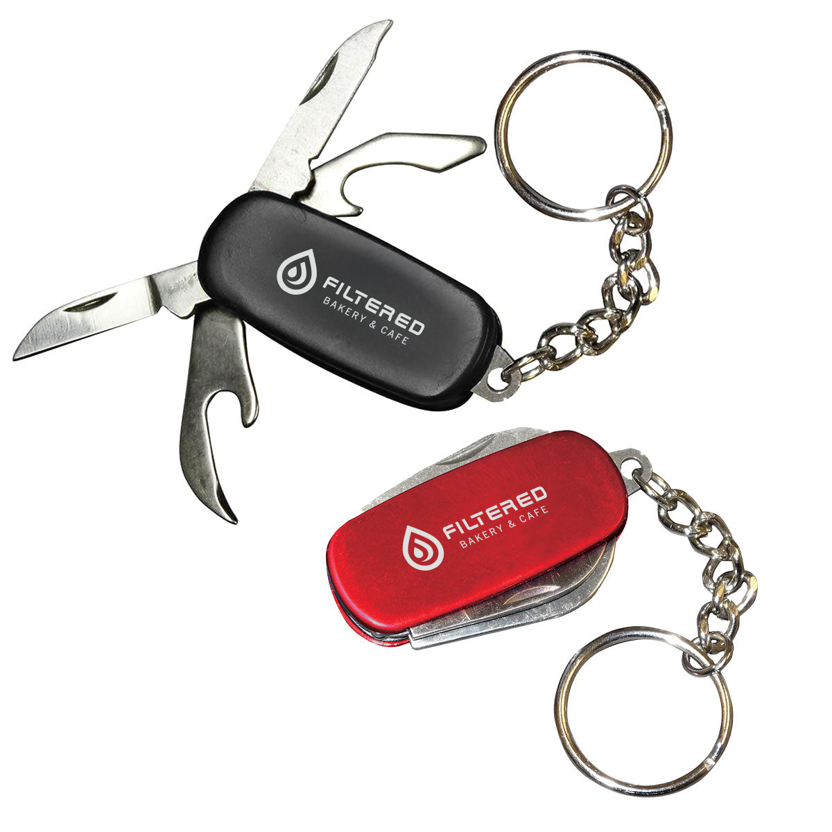 Multi-Function Pocket Knife Key Chain