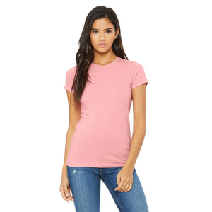 BELLA + CANVAS Women's Slim Fit Tee - Pink