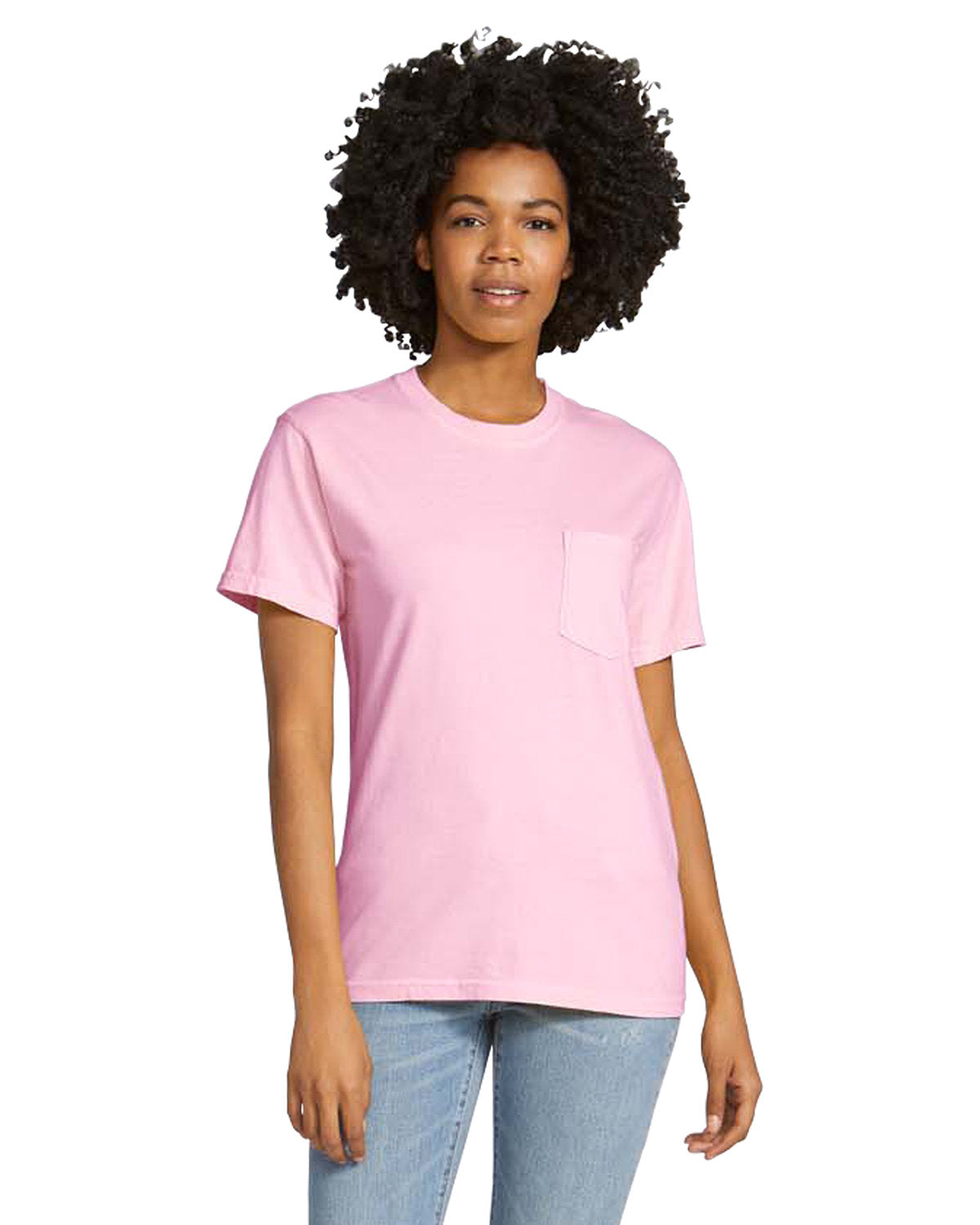 Comfort Colors® Adult Heavyweight RS Pocket T-Shirt - Blossom