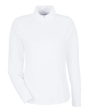 Puma Golf Ladies' You-V Quarter-Zip - White Glow