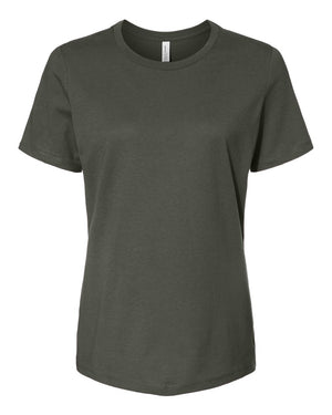 BELLA + CANVAS Ladies' Relaxed Jersey Short-Sleeve T-Shirt - Military Green