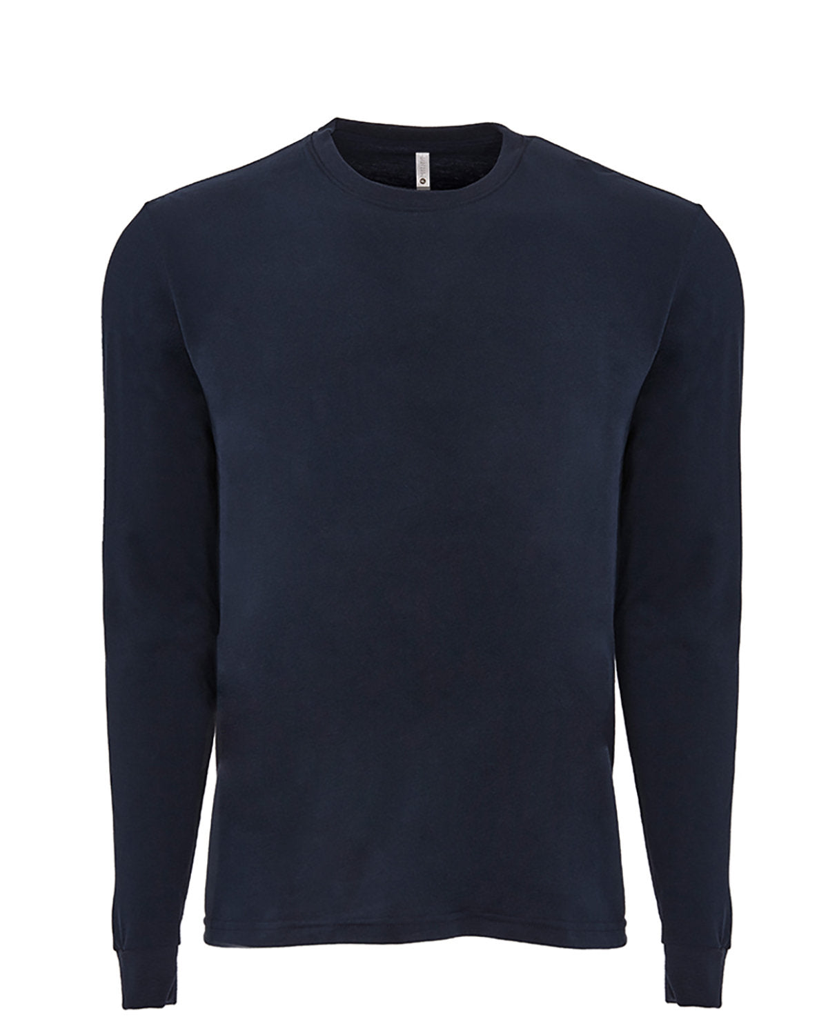 Next Level Apparel Unisex Sueded Long-Sleeve Crew - Midnight Navy