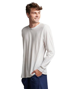 Russell Athletic Unisex Essential Performance Long-Sleeve T-Shirt - White