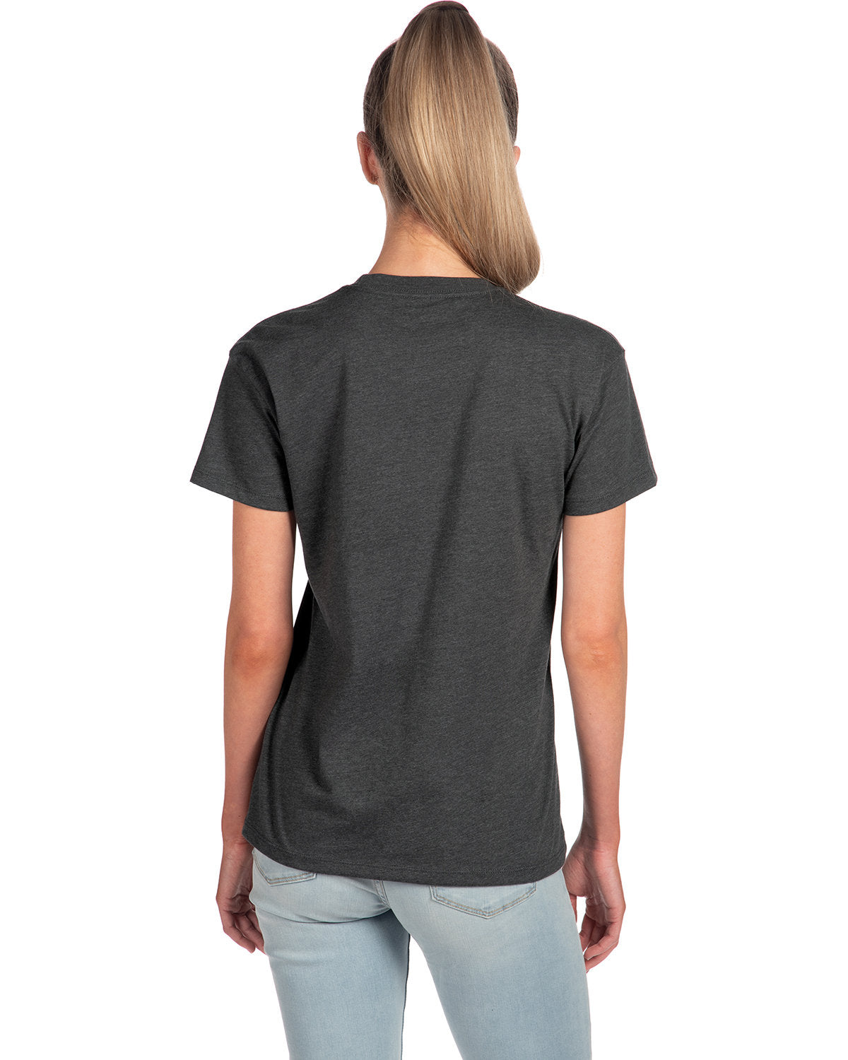 Next Level Apparel Ladies' Relaxed CVC T-Shirt - Back