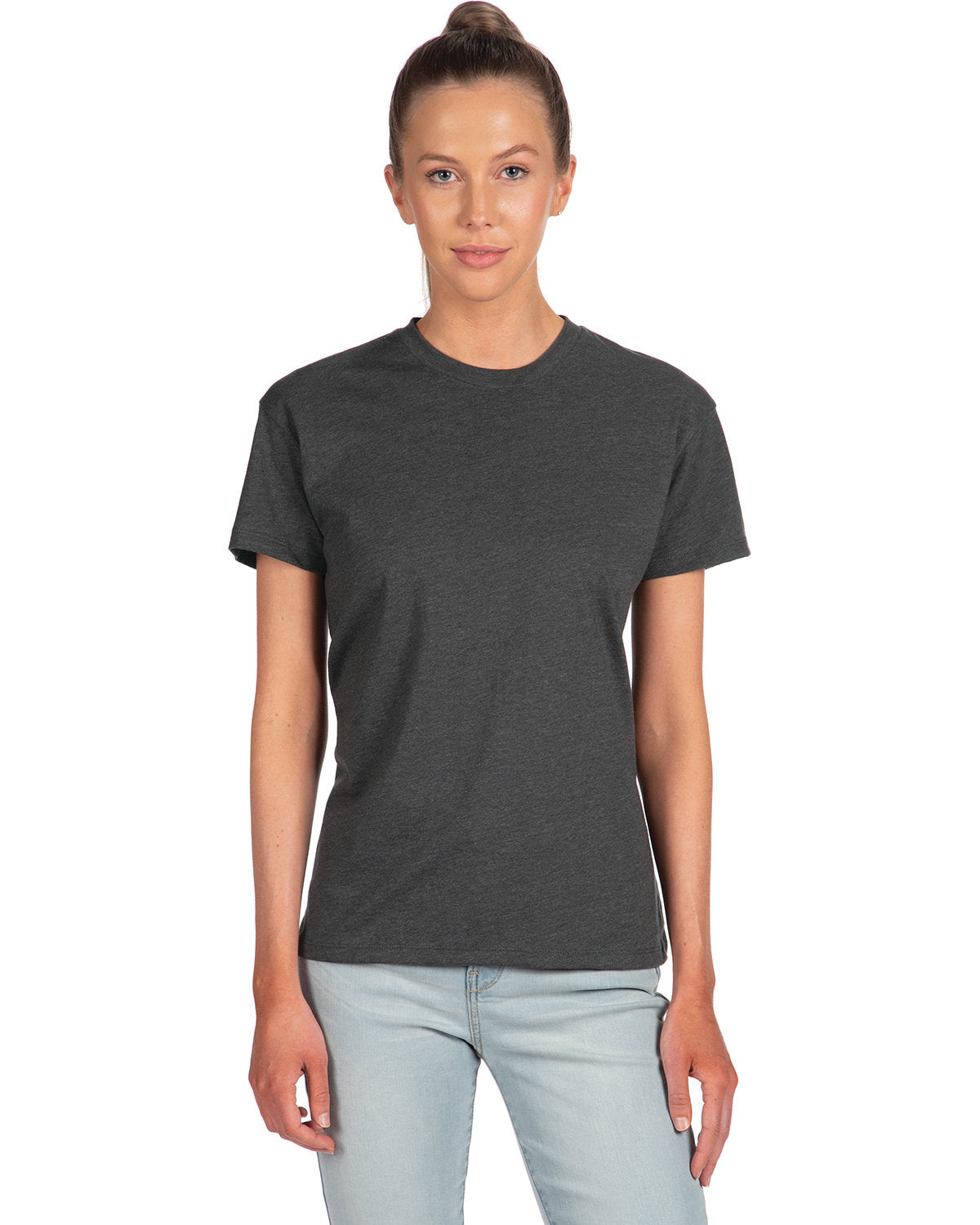 Next Level Apparel Ladies' Relaxed CVC T-Shirt - Front