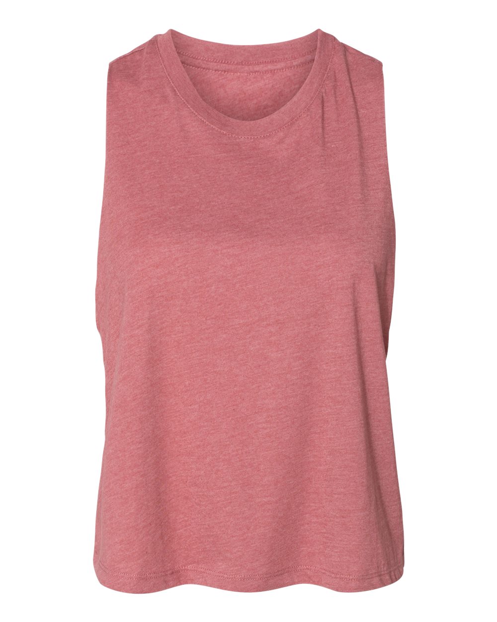BELLA + CANVAS Ladies' Racerback Cropped Tank