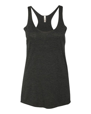 Next Level Ladies' Triblend Racerback Tank - Vintage Black