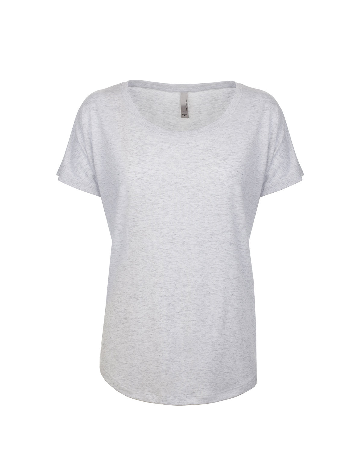 Next Level Apparel Ladies' Triblend Dolman T-Shirt - Heather White