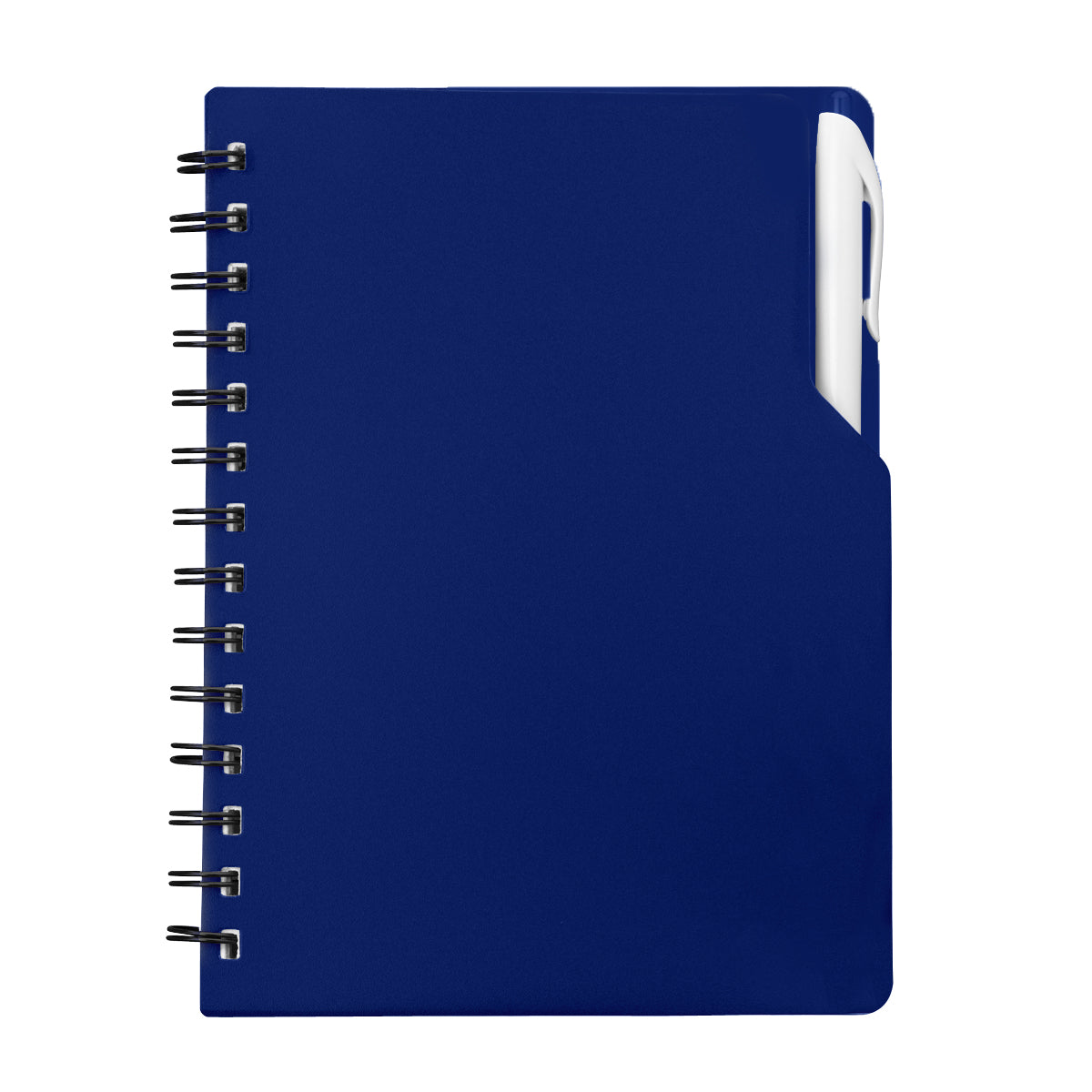 Spiral Notebook With Pen - Frost Blue