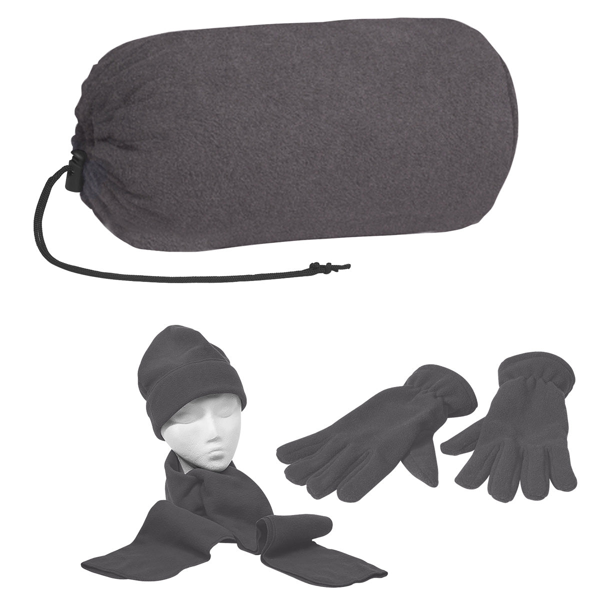 KEEP WARM BUDDY SET - Charcoal