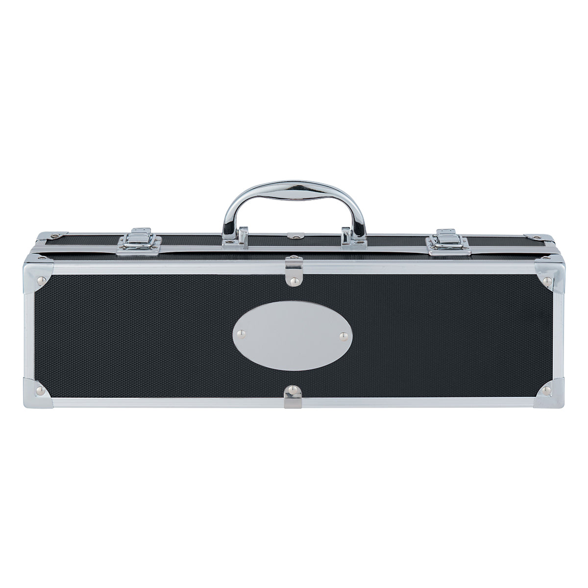 BBQ Set In Aluminum Case - Black