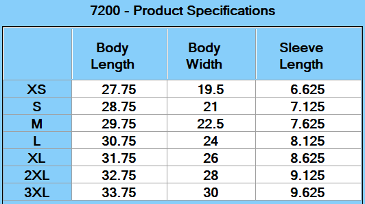 Next Level Apparel Unisex Heavyweight T-Shirt - Specs