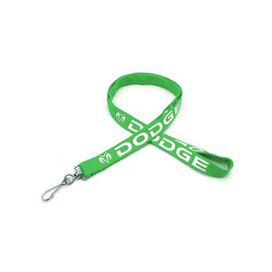 Silkscreen Tubular Lanyard SSTUB58 - Kelly Green