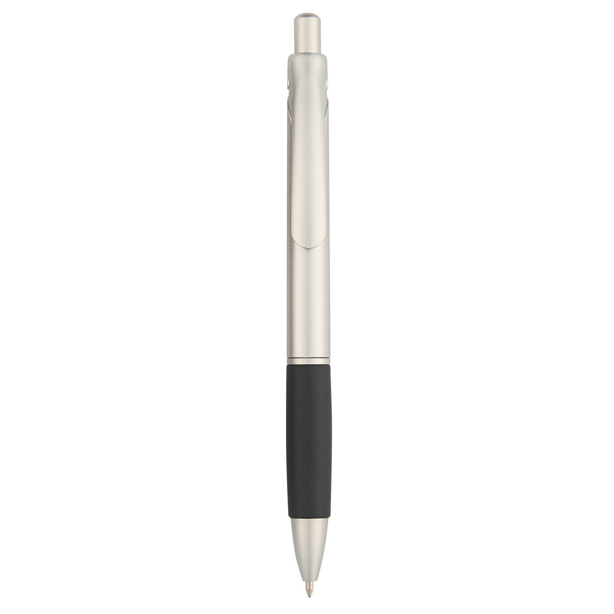 The Delta Pen - Silver With Black