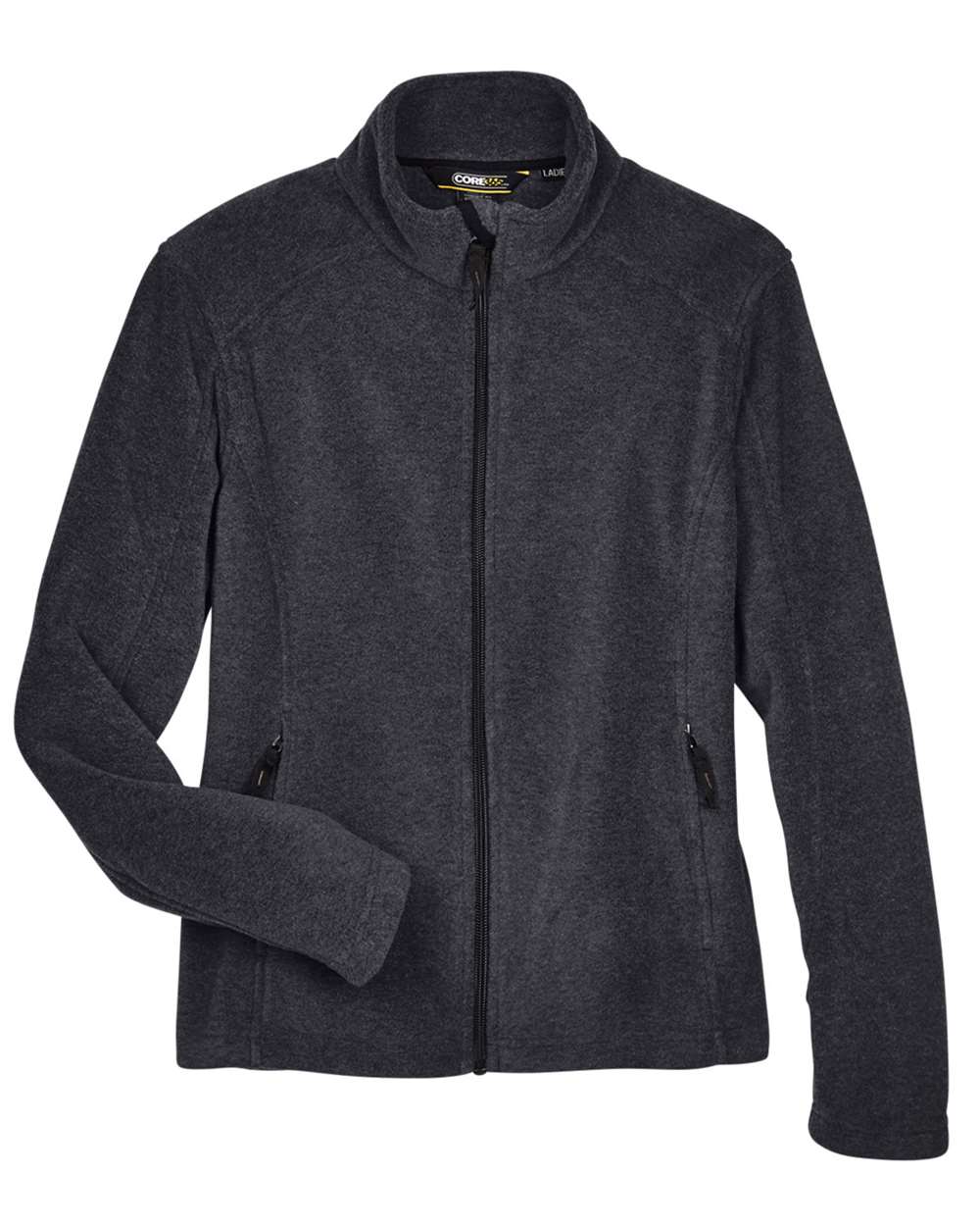 CORE365 Fleece Jacket - Women - Heather Charcoal