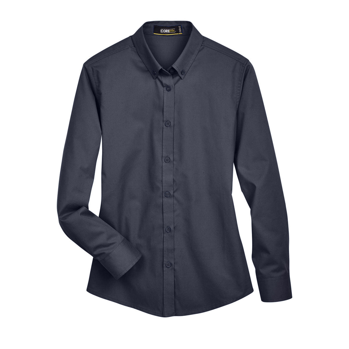 Core 365 Operate Long Sleeve Twill Shirt (Ladies') - Carbon