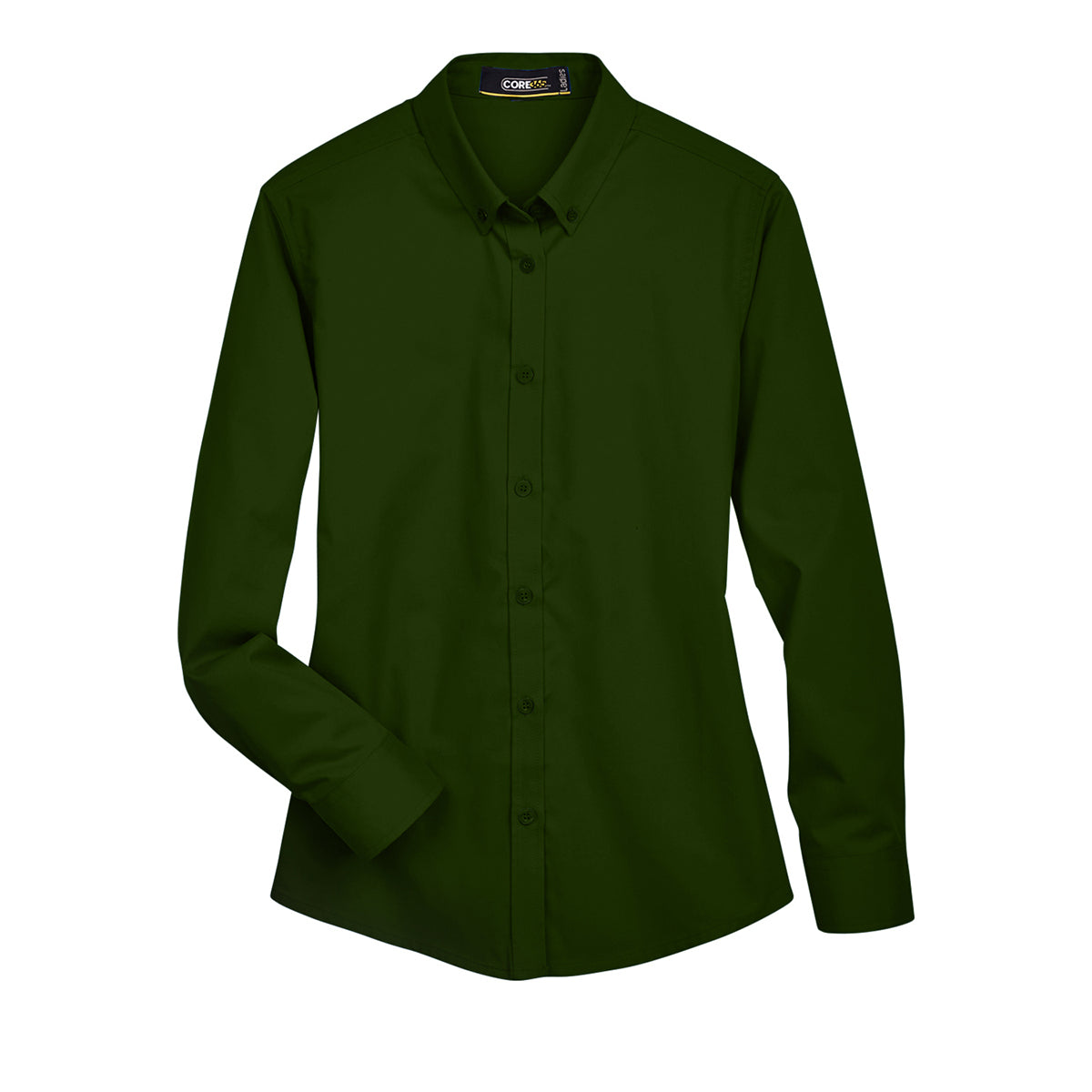 Core 365 Operate Long Sleeve Twill Shirt (Ladies') - Forest