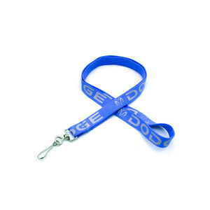 Silkscreen Tubular Lanyard SSTUB58 - Royal Blue