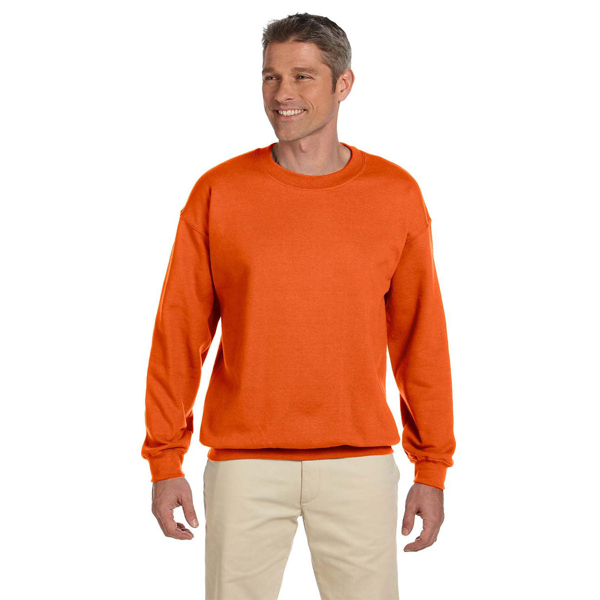 Gildan Heavy Blend™ 13 oz. Fleece Crew - Orange