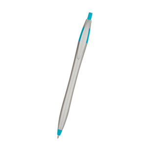 Dart Pen - Silver With Lt Blue
