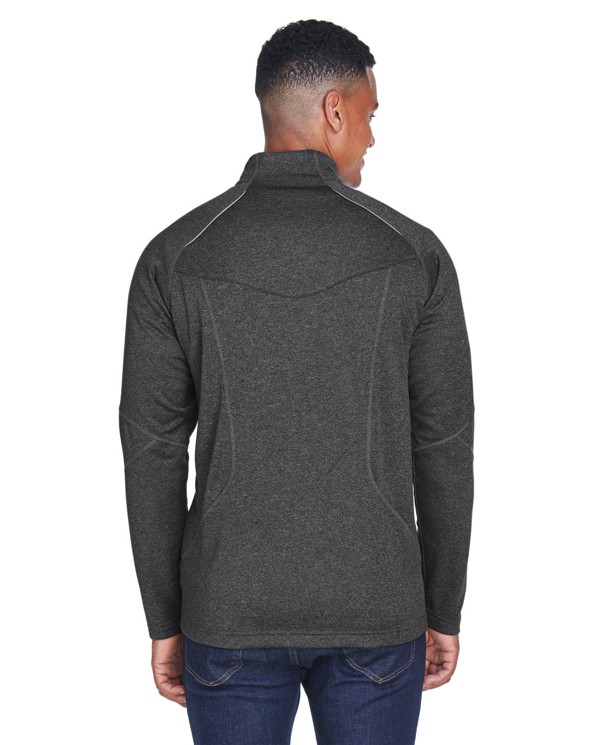 North End Adult Catalyst Performance Fleece Quarter-Zip - Back
