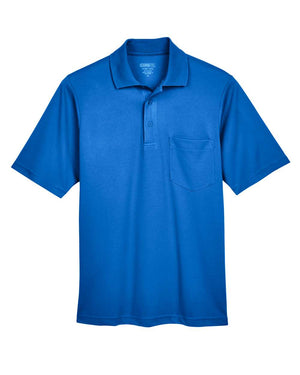 CORE365 Origin Performance Pique Polo with Pocket - Men's - True Royal