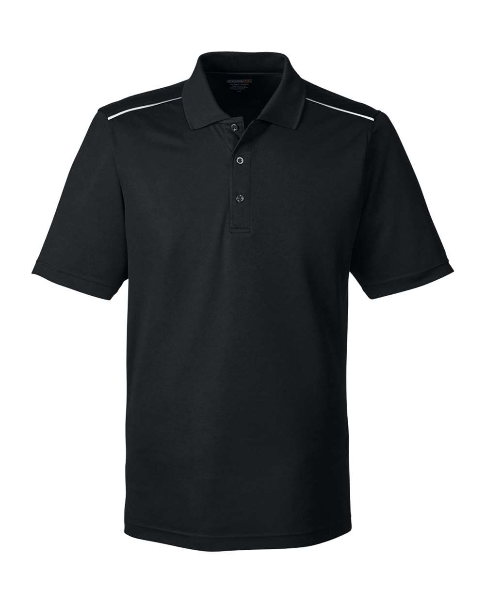 CORE365 Origin Performance Pique Polo with Reflective Piping - Men's