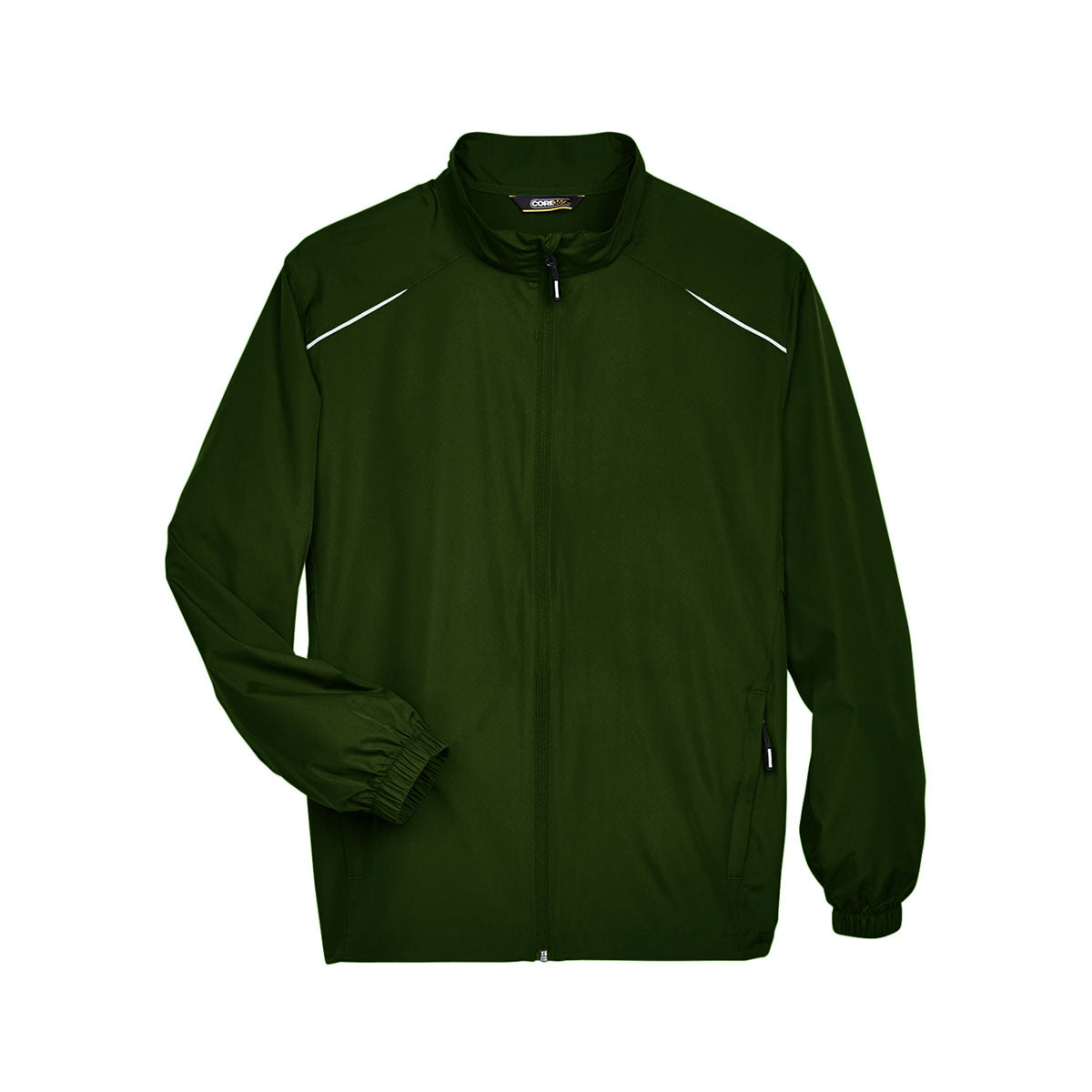 Men's Core365 Motivate Unlined Jacket - Forest Green