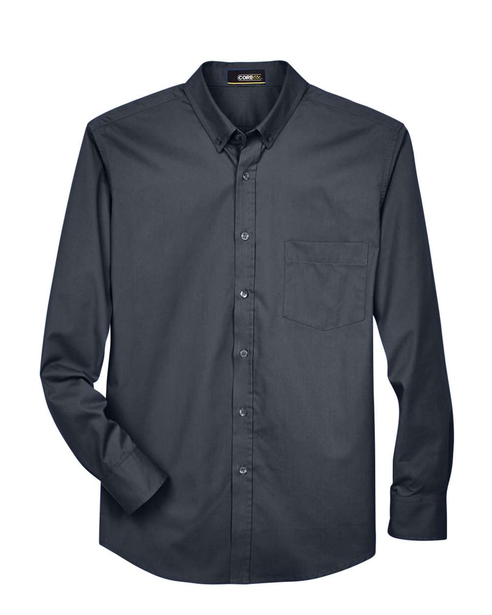 CORE365 Operate Long Sleeve Twill Shirt (Men's) - Carbon