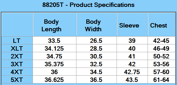 Core365 Men's Tall Region 3-in-1 Jacket with Fleece Liner - Specs
