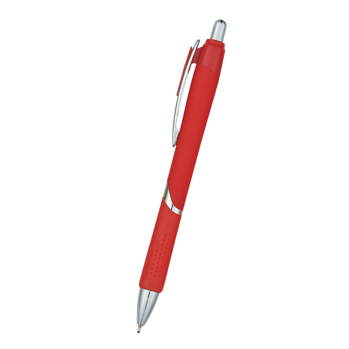 Dotted Grip Sleek Write Pen - Red