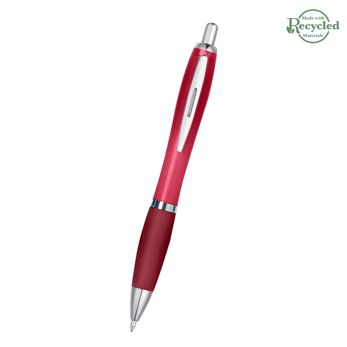 Satin Pen - Translucent Red