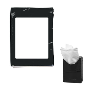 Mini Tissue Packet - Black