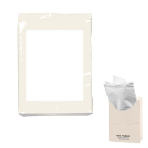 Mini Tissue Packet - White