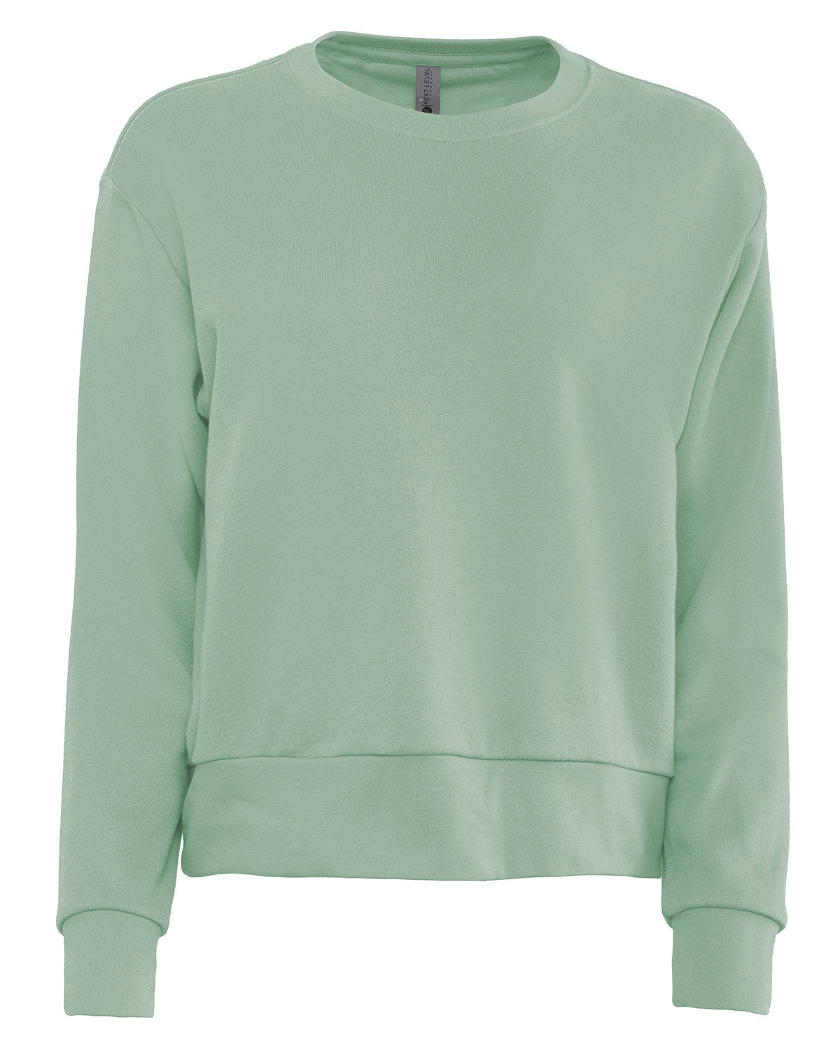 Next Level Apparel Ladies' Laguna Sueded Sweatshirt - Stonewash Green