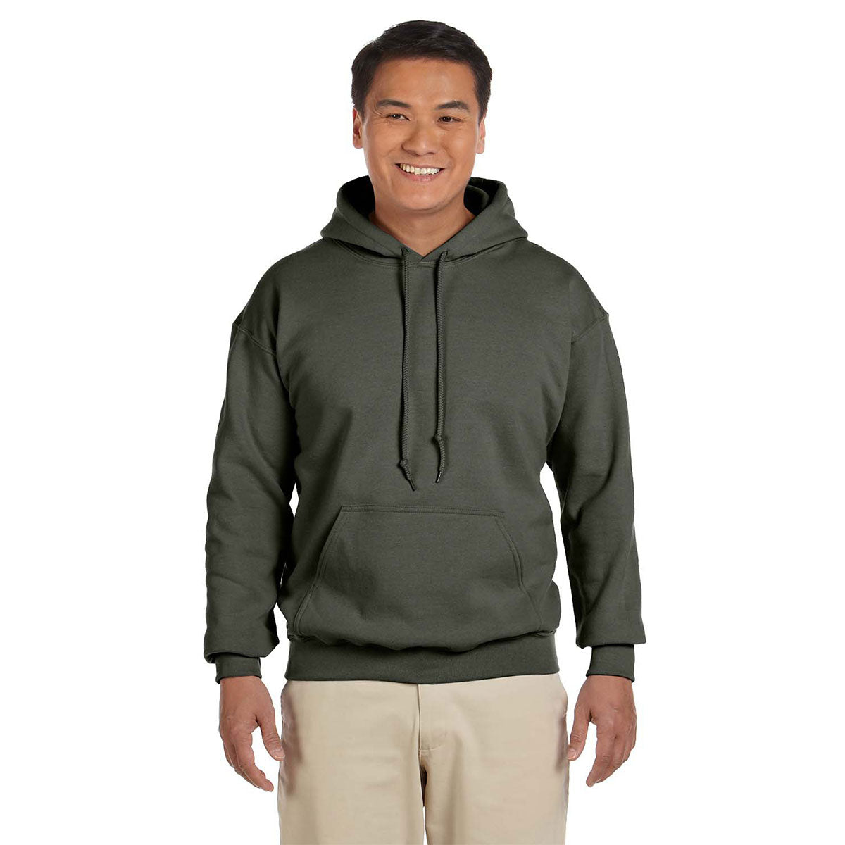Gildan Heavy Blend™ 13.3 oz. Hood - Color - G185 - Military Green