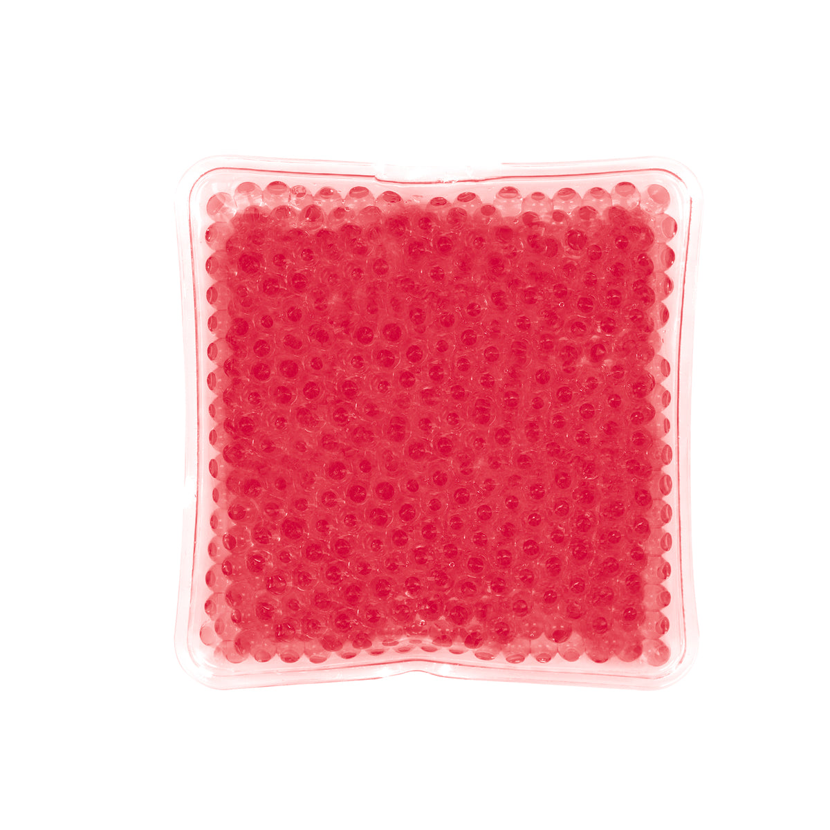 Square Gel Beads Hot/Cold Pack - Red