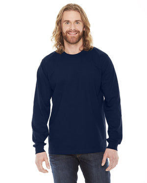 Unisex Fine Jersey Long-Sleeve T-Shirt - Navy