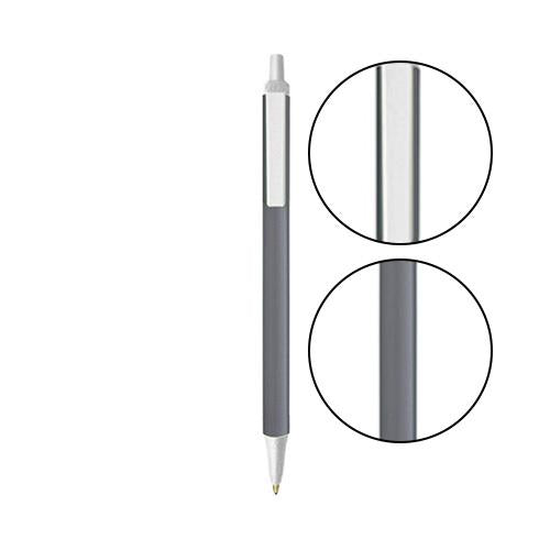 Silver BIC® Clic Stic® Pen - Silver With Clear