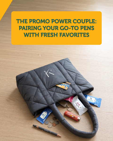 The Promo Power Couple: Pairing Your Go-To Pens with Fresh Favorites