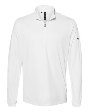 Adidas Men's Ultimate365 Lightweight Quarter-Zip Pullover - White