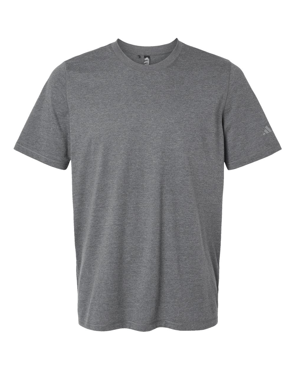Adidas Men's Blended T-Shirt - Dark Grey Heather