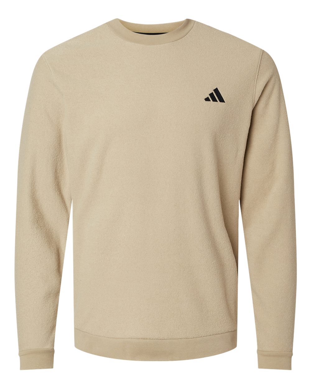 Adidas Men's Terry Loop Crewneck Sweatshirt - Hemp