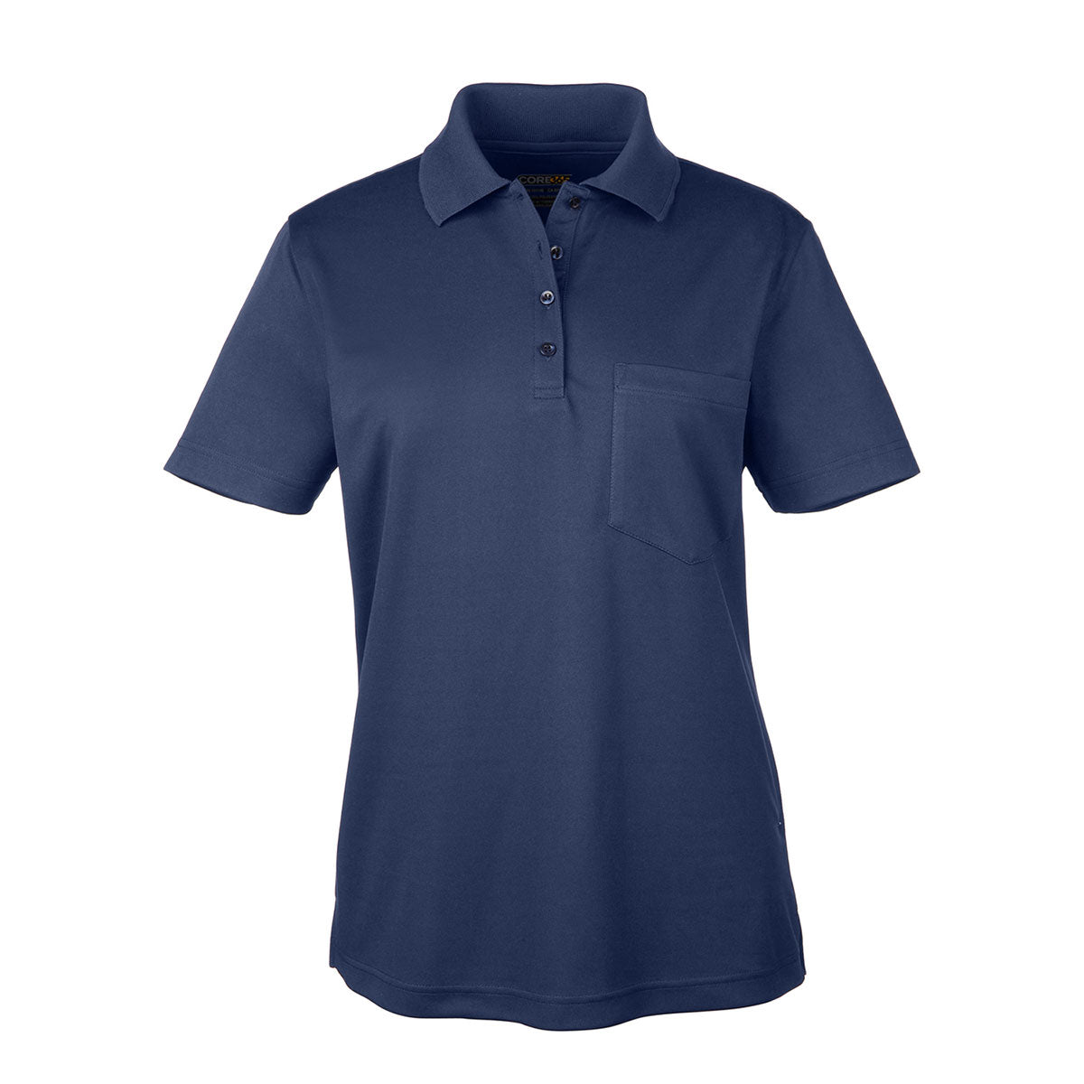 Core365 Origin Performance Pique Polo with Pocket - Women's - Navy